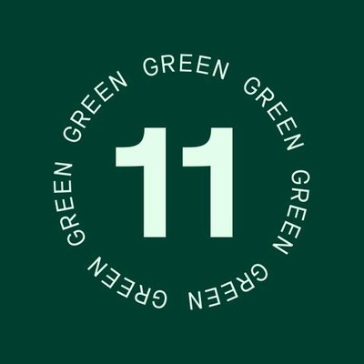 Green 11 logo